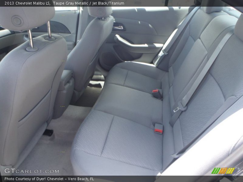 Taupe Gray Metallic / Jet Black/Titanium 2013 Chevrolet Malibu LS