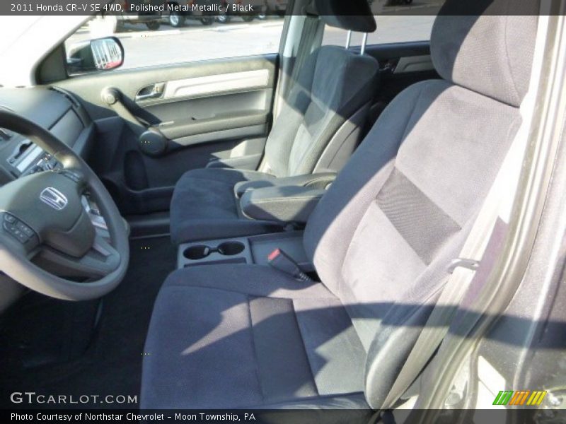Polished Metal Metallic / Black 2011 Honda CR-V SE 4WD