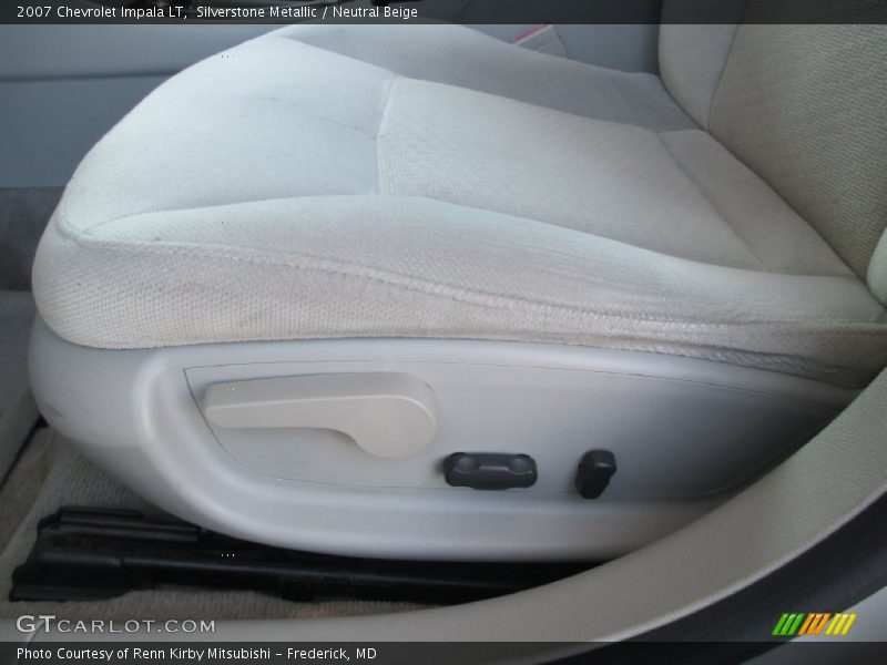 Silverstone Metallic / Neutral Beige 2007 Chevrolet Impala LT