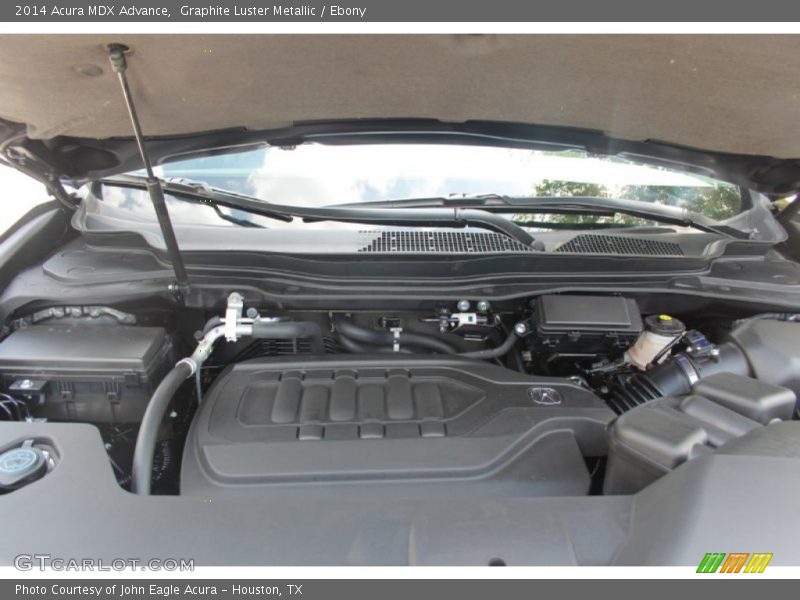 Graphite Luster Metallic / Ebony 2014 Acura MDX Advance