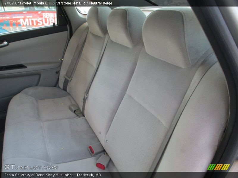 Silverstone Metallic / Neutral Beige 2007 Chevrolet Impala LT