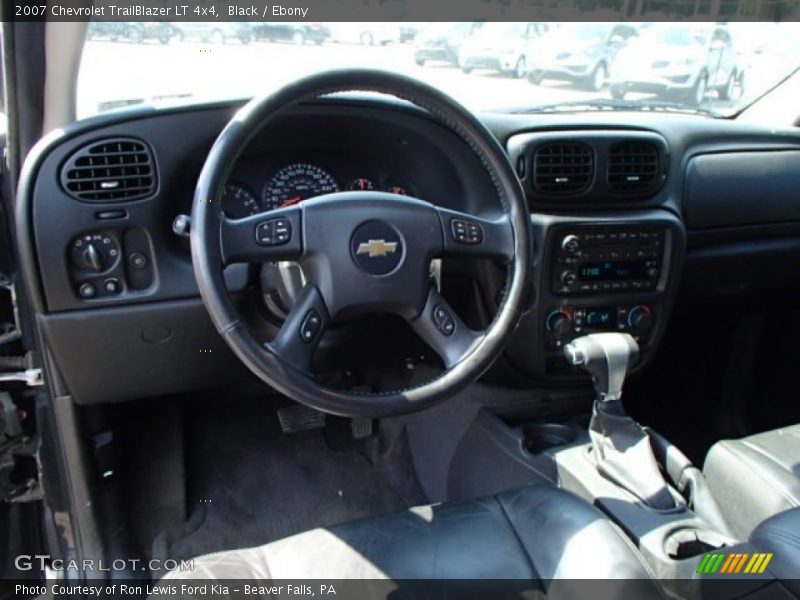 Black / Ebony 2007 Chevrolet TrailBlazer LT 4x4
