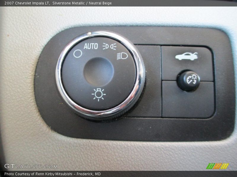 Silverstone Metallic / Neutral Beige 2007 Chevrolet Impala LT