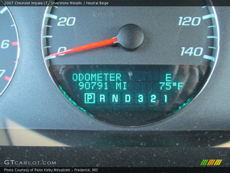 Silverstone Metallic / Neutral Beige 2007 Chevrolet Impala LT