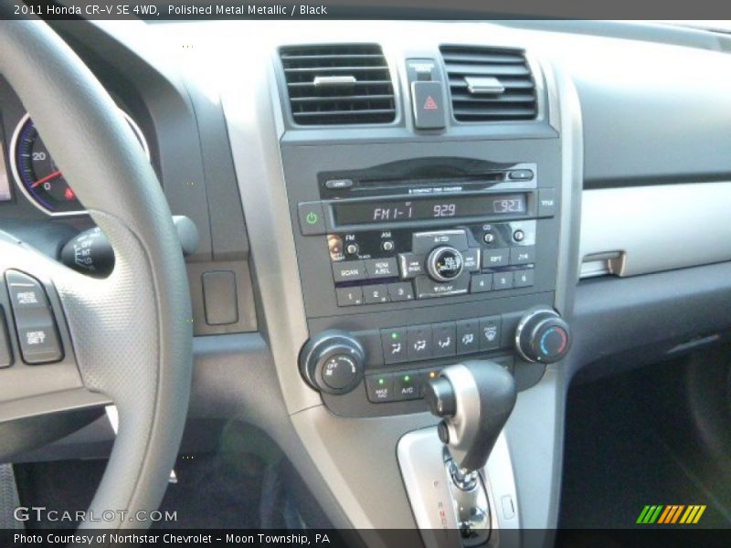 Polished Metal Metallic / Black 2011 Honda CR-V SE 4WD