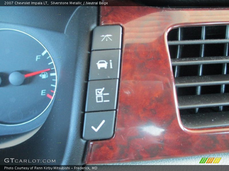 Silverstone Metallic / Neutral Beige 2007 Chevrolet Impala LT
