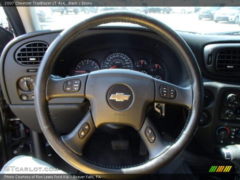 Black / Ebony 2007 Chevrolet TrailBlazer LT 4x4