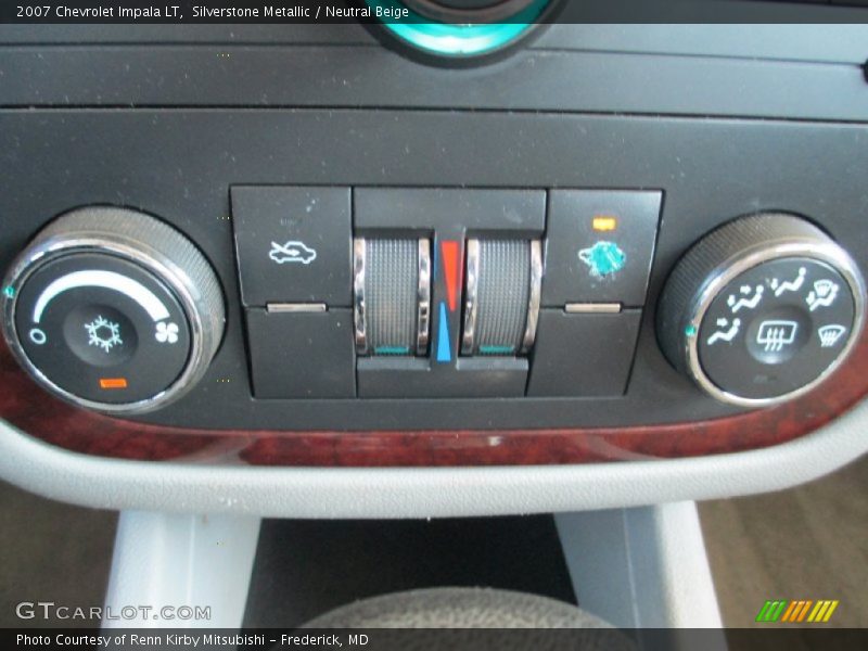 Silverstone Metallic / Neutral Beige 2007 Chevrolet Impala LT