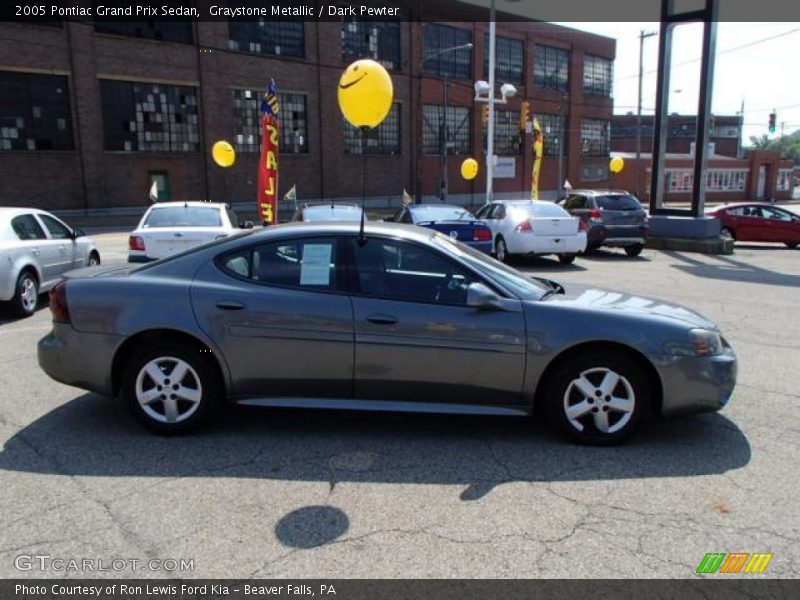 Graystone Metallic / Dark Pewter 2005 Pontiac Grand Prix Sedan