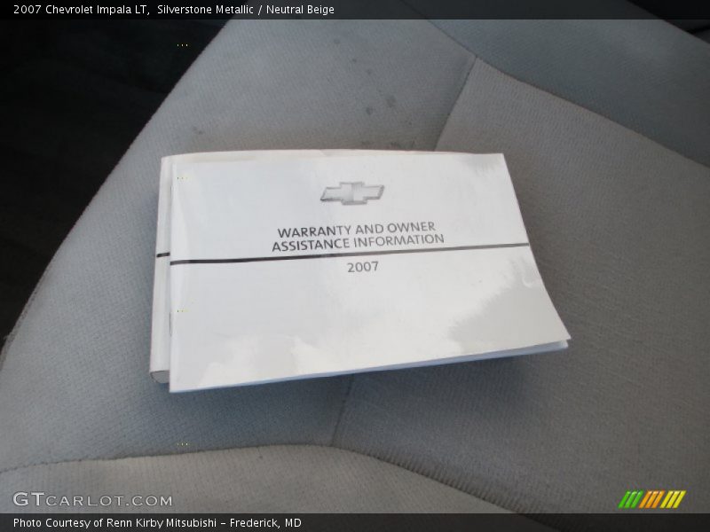 Silverstone Metallic / Neutral Beige 2007 Chevrolet Impala LT