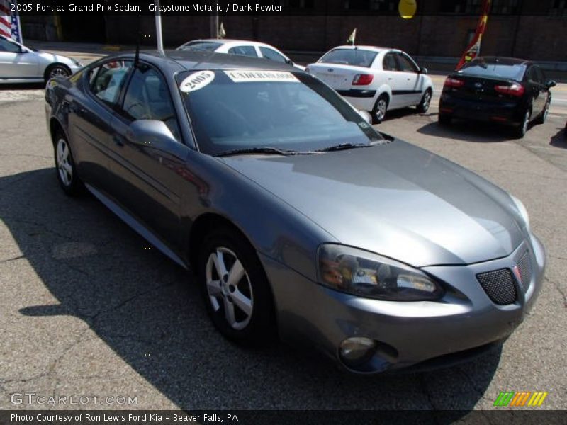 Graystone Metallic / Dark Pewter 2005 Pontiac Grand Prix Sedan