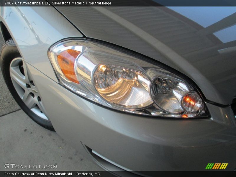 Silverstone Metallic / Neutral Beige 2007 Chevrolet Impala LT