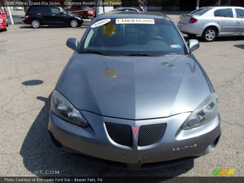 Graystone Metallic / Dark Pewter 2005 Pontiac Grand Prix Sedan