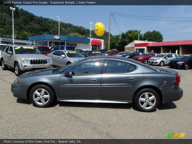 Graystone Metallic / Dark Pewter 2005 Pontiac Grand Prix Sedan