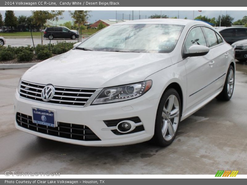 Candy White / Desert Beige/Black 2014 Volkswagen CC R-Line