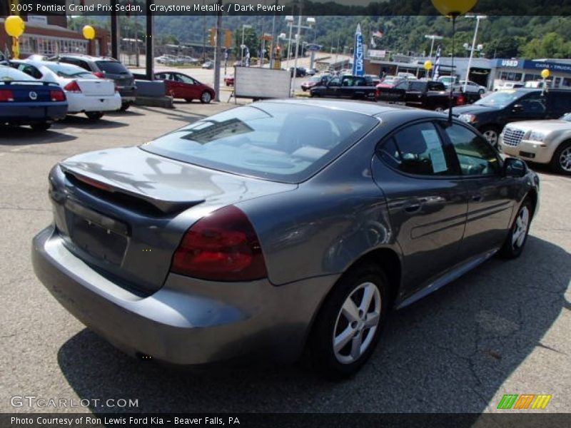 Graystone Metallic / Dark Pewter 2005 Pontiac Grand Prix Sedan