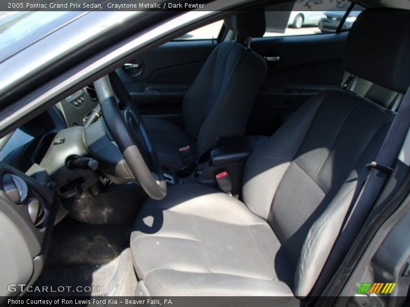 Graystone Metallic / Dark Pewter 2005 Pontiac Grand Prix Sedan