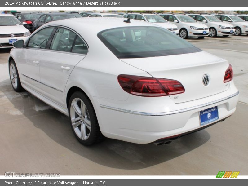 Candy White / Desert Beige/Black 2014 Volkswagen CC R-Line