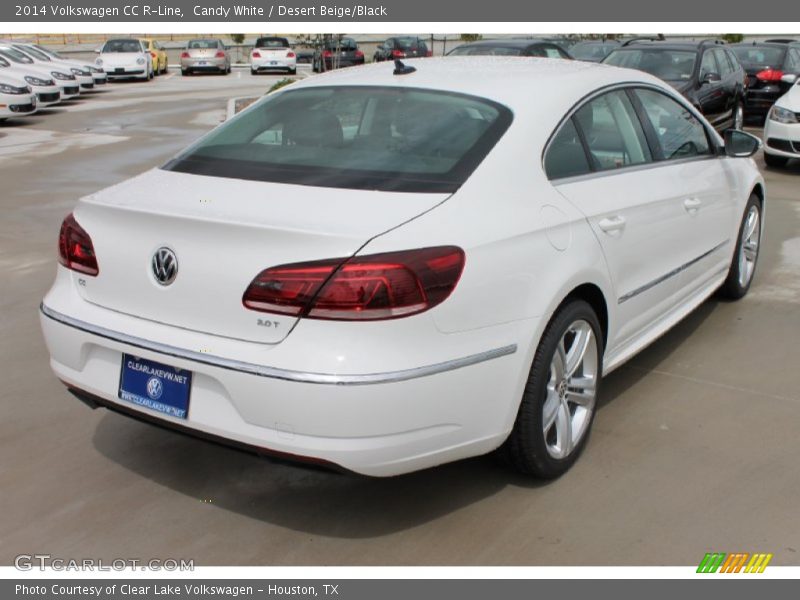 Candy White / Desert Beige/Black 2014 Volkswagen CC R-Line