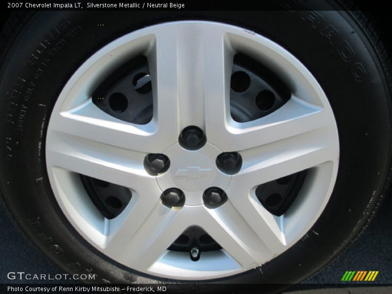 Silverstone Metallic / Neutral Beige 2007 Chevrolet Impala LT