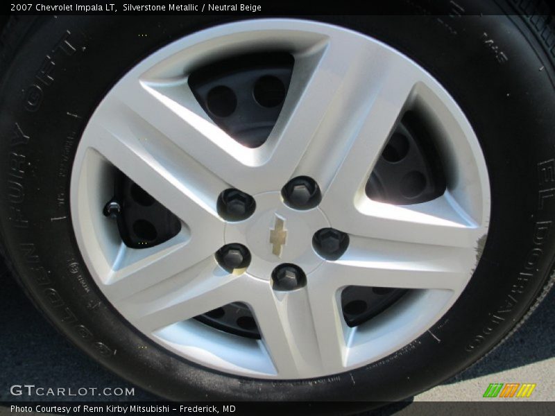 Silverstone Metallic / Neutral Beige 2007 Chevrolet Impala LT