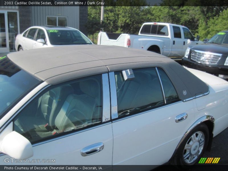 Cotillion Off White / Dark Gray 2003 Cadillac DeVille Sedan