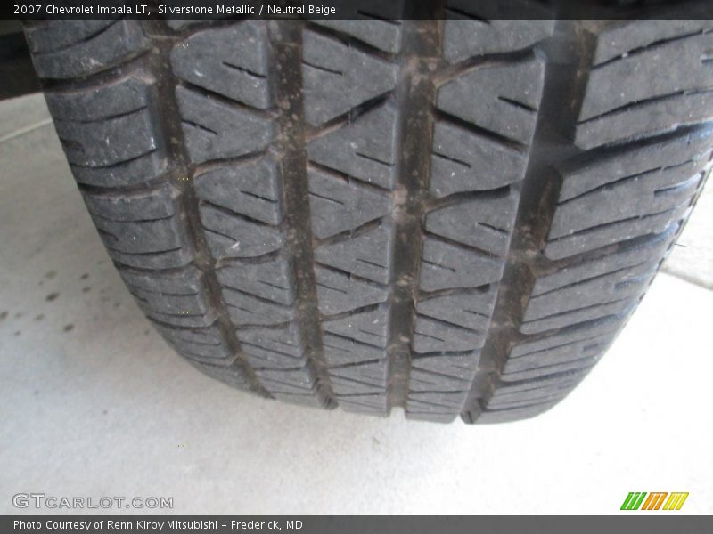 Silverstone Metallic / Neutral Beige 2007 Chevrolet Impala LT