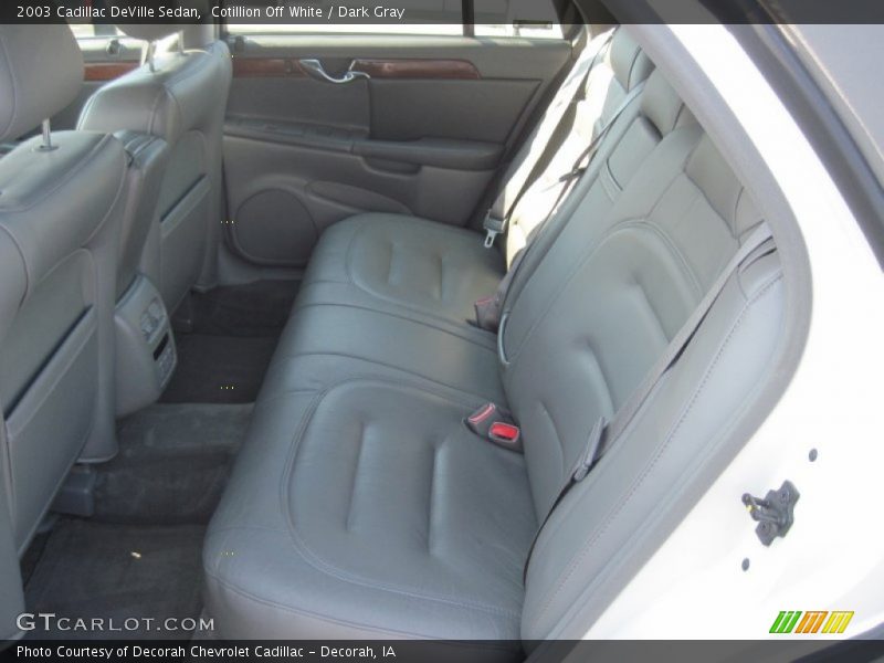 Cotillion Off White / Dark Gray 2003 Cadillac DeVille Sedan