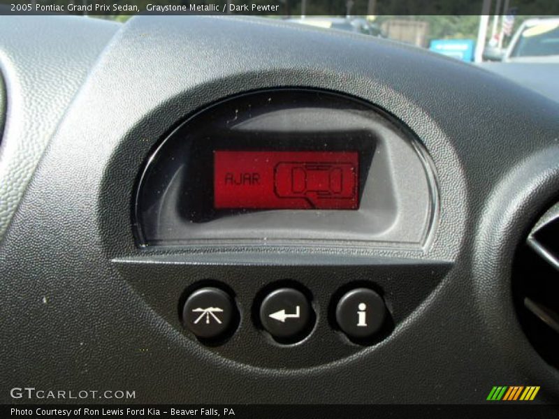 Graystone Metallic / Dark Pewter 2005 Pontiac Grand Prix Sedan