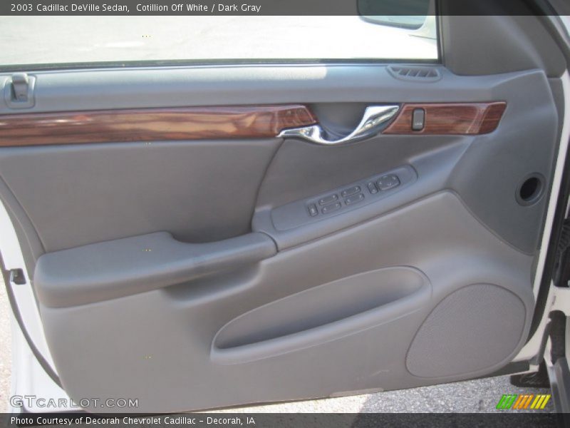 Cotillion Off White / Dark Gray 2003 Cadillac DeVille Sedan