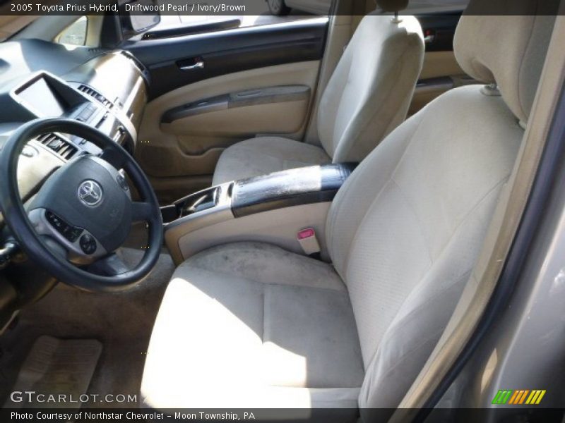 Driftwood Pearl / Ivory/Brown 2005 Toyota Prius Hybrid