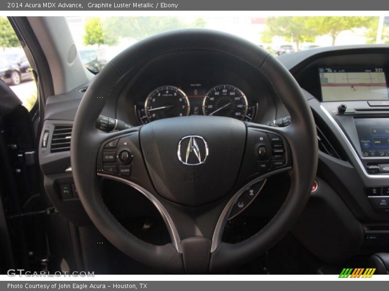 Graphite Luster Metallic / Ebony 2014 Acura MDX Advance