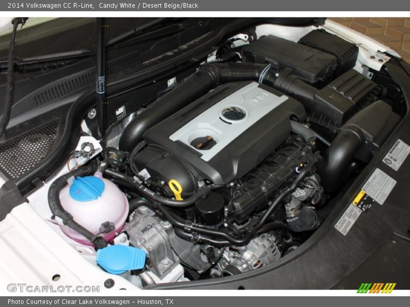  2014 CC R-Line Engine - 2.0 Liter FSI Turbocharged DOHC 16-Valve VVT 4 Cylinder