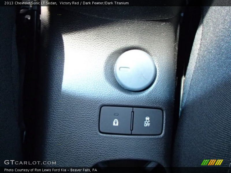 Victory Red / Dark Pewter/Dark Titanium 2013 Chevrolet Sonic LT Sedan