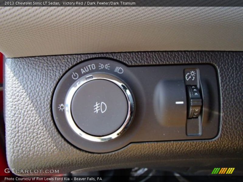 Victory Red / Dark Pewter/Dark Titanium 2013 Chevrolet Sonic LT Sedan