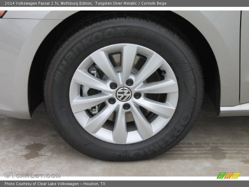  2014 Passat 2.5L Wolfsburg Edition Wheel