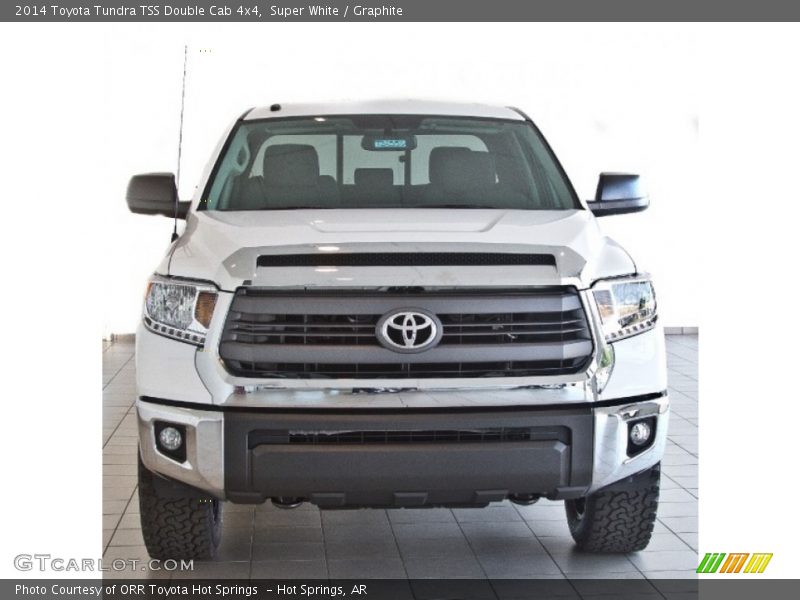 Super White / Graphite 2014 Toyota Tundra TSS Double Cab 4x4