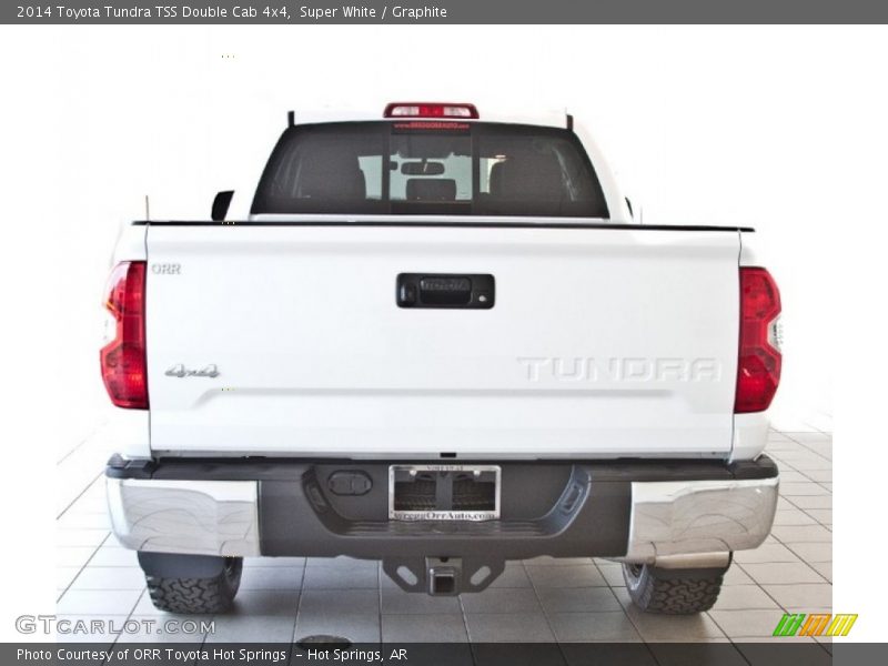 Super White / Graphite 2014 Toyota Tundra TSS Double Cab 4x4