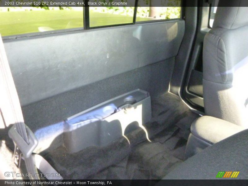 Black Onyx / Graphite 2003 Chevrolet S10 ZR2 Extended Cab 4x4