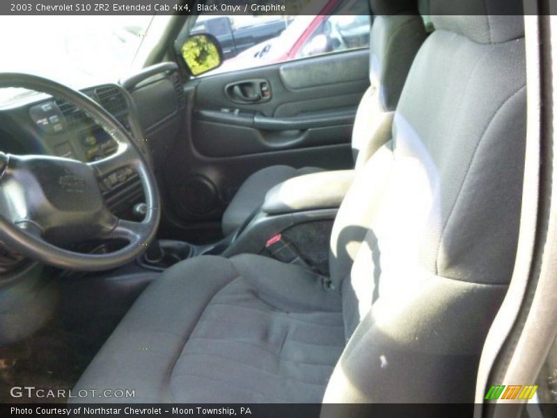 Black Onyx / Graphite 2003 Chevrolet S10 ZR2 Extended Cab 4x4
