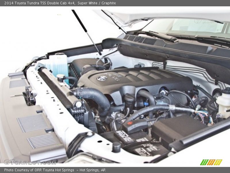 Super White / Graphite 2014 Toyota Tundra TSS Double Cab 4x4