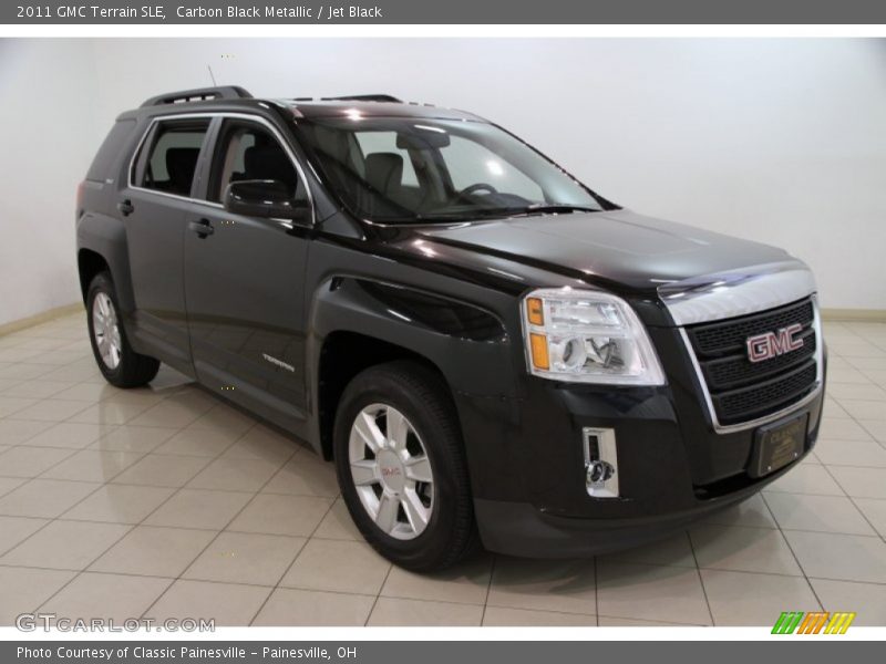 Carbon Black Metallic / Jet Black 2011 GMC Terrain SLE