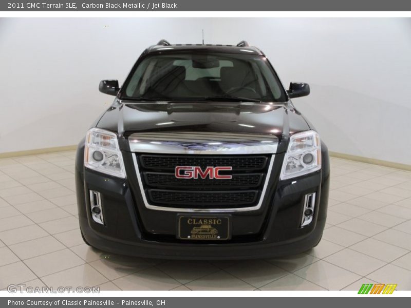 Carbon Black Metallic / Jet Black 2011 GMC Terrain SLE