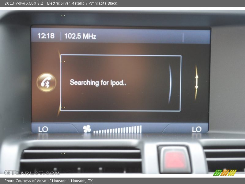 Electric Silver Metallic / Anthracite Black 2013 Volvo XC60 3.2