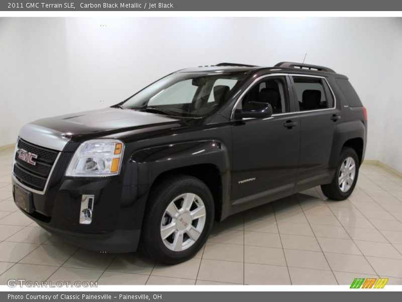 Carbon Black Metallic / Jet Black 2011 GMC Terrain SLE