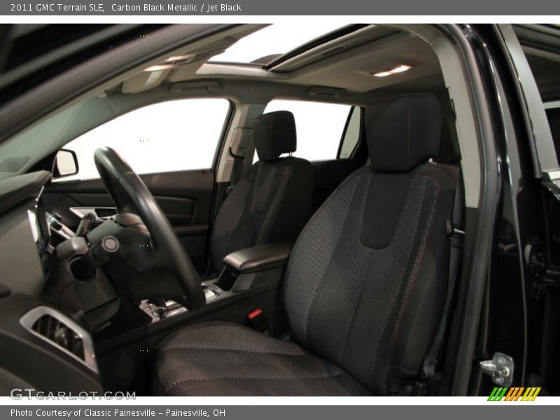 Carbon Black Metallic / Jet Black 2011 GMC Terrain SLE