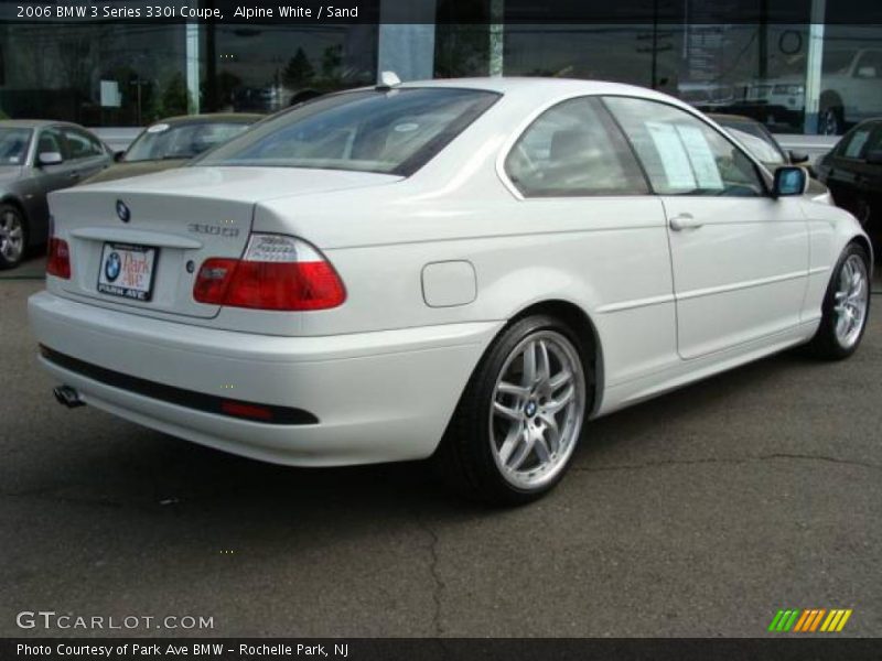 Alpine White / Sand 2006 BMW 3 Series 330i Coupe