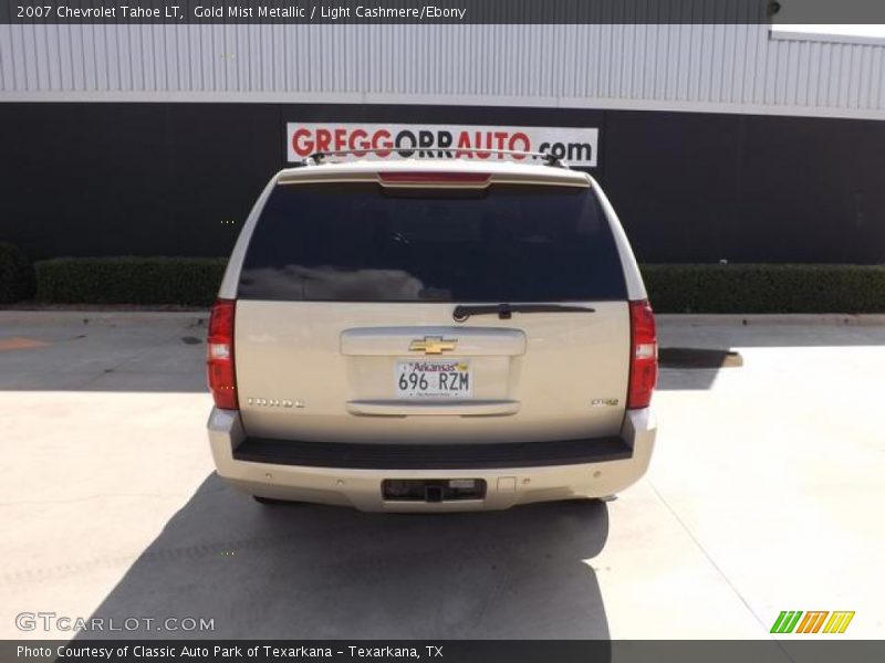 Gold Mist Metallic / Light Cashmere/Ebony 2007 Chevrolet Tahoe LT