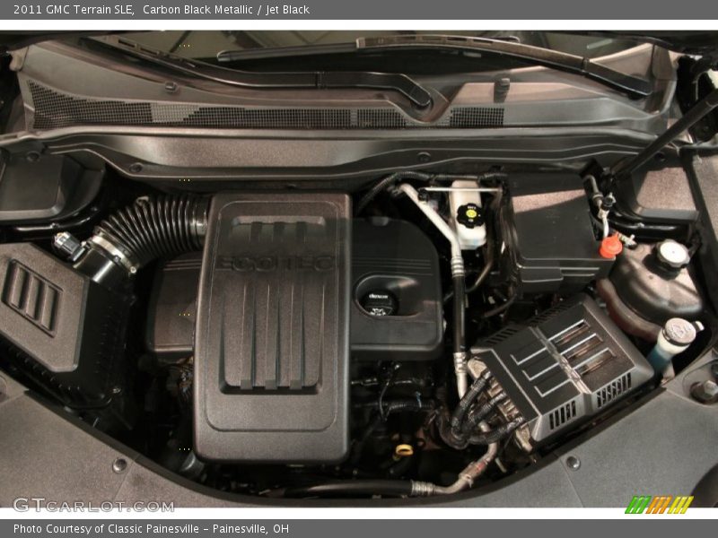 Carbon Black Metallic / Jet Black 2011 GMC Terrain SLE