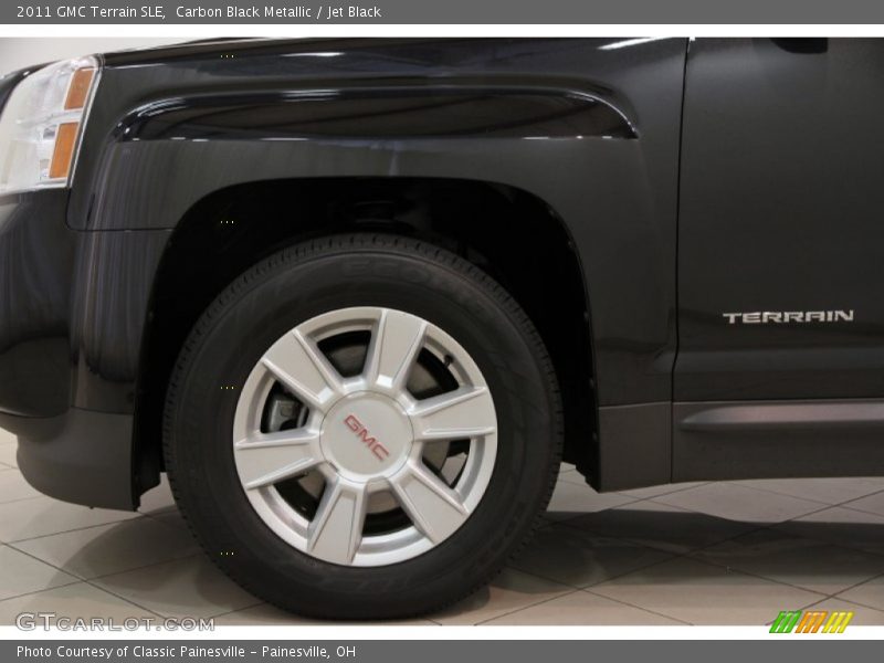 Carbon Black Metallic / Jet Black 2011 GMC Terrain SLE